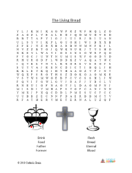 The Living Bread - Word Search